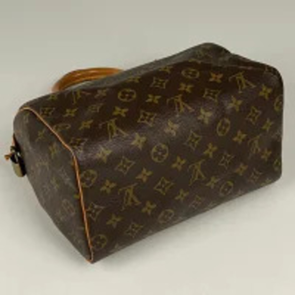 Louis Vuitton Bag Boston Monogram Handbag Commuter Speedy Brown